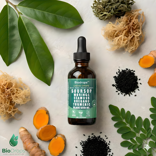 BioDrops™ | The 6-in-1 Vitality Elixir (Soursop + Sea Moss)